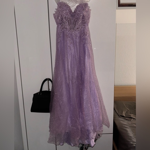 Light purple prom dress - Picture 3 of 5